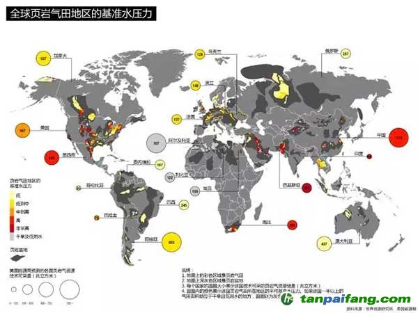 專家報(bào)告|全球大部分頁(yè)巖氣遠(yuǎn)景區(qū)與水資源風(fēng)險(xiǎn)高發(fā)地區(qū)重疊